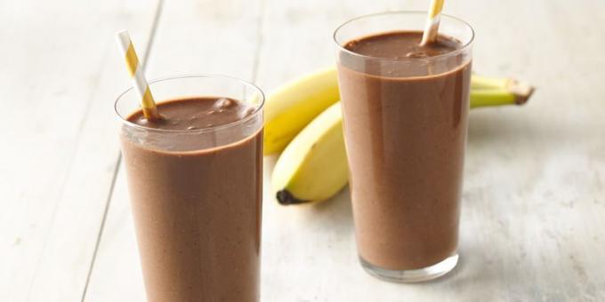 Protein shakes hjemme: Sjokolade protein shake