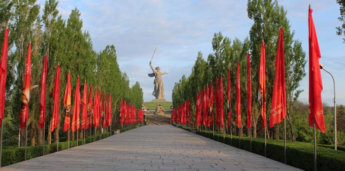 Severdigheter i Volgograd: Mamaev Kurgan