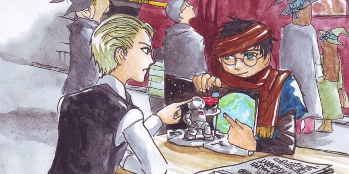 Harry Potter og metoder for rasjonell tenkning: Illustrasjon av bøker
