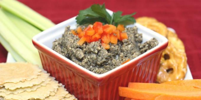 Kaviar fra tørket sopp