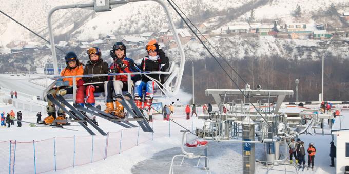 Hvor å hvile i januar: Krasnoyarsk, Russland