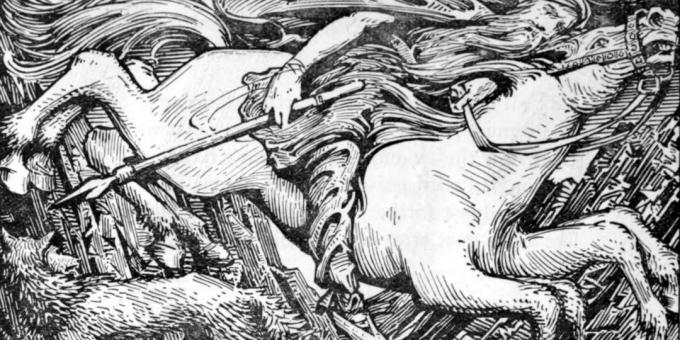 Skandinaviske myter: En på den åttebeinte Sleipnir