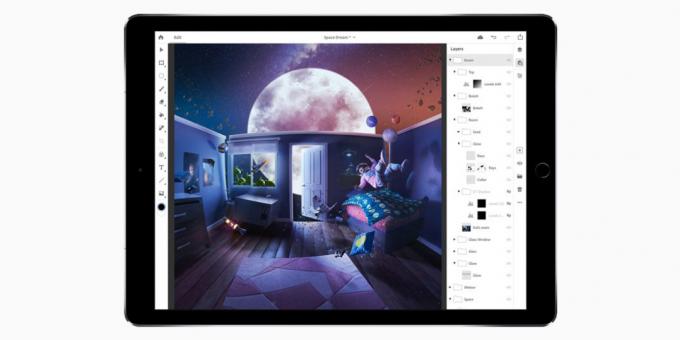 Adobe har lansert en fullverdig Photoshop for iPad. On line Illustrator