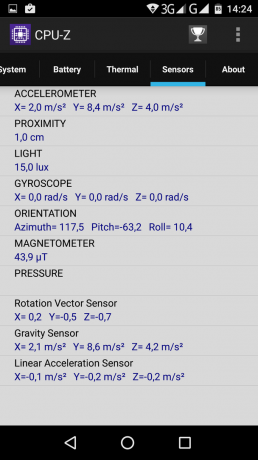 Vernee Mars CPU-Z 4