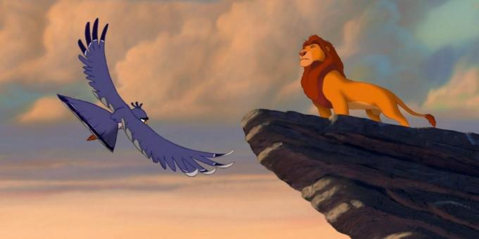 Cartoon "The Lion King": 600 animatører, 1200 manuelt spores rygg