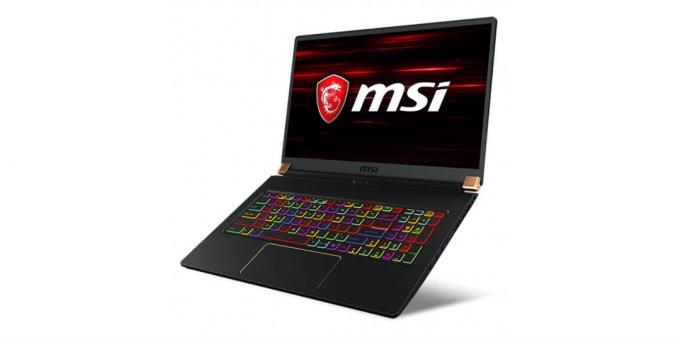 High-end gaming bærbare datamaskiner: MSI GS75 Stealth 9SG