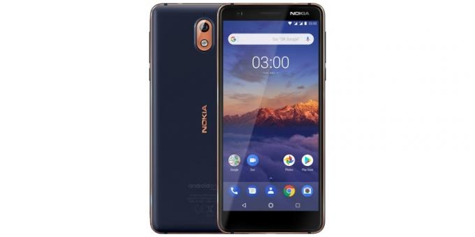 Hva smarttelefonen til å kjøpe i 2019: Nokia 3,1