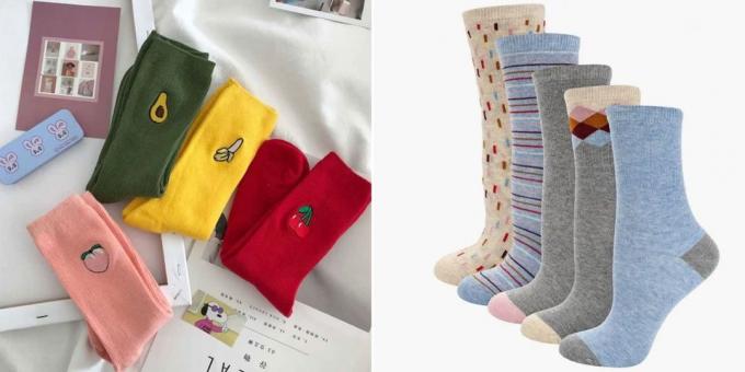hva du skal gi bestemor en bursdag: morsomme sokker