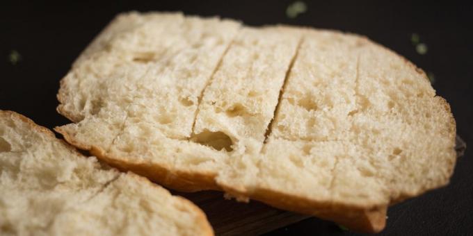 hvitløk toasts brød