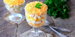 10 Delicious salat med ananas