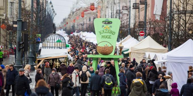 Hvor å gå i mars Vilnius, Litauen