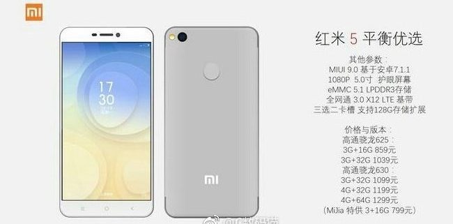 Xiaomi redmi 5