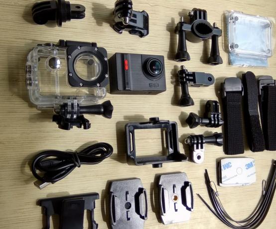 Elephone Ele Cam Explorer Pro: utstyr