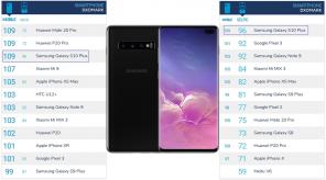 Samsung Galaxy S10 + equalizer kamre i vurdering med lederen Huawei