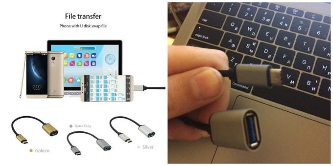 Multi-funksjon USB-adapter