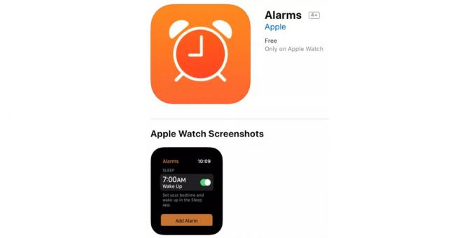 Brand app å spore sove på Apple Watch