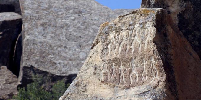 Ferier i Aserbajdsjan: Petroglyphs