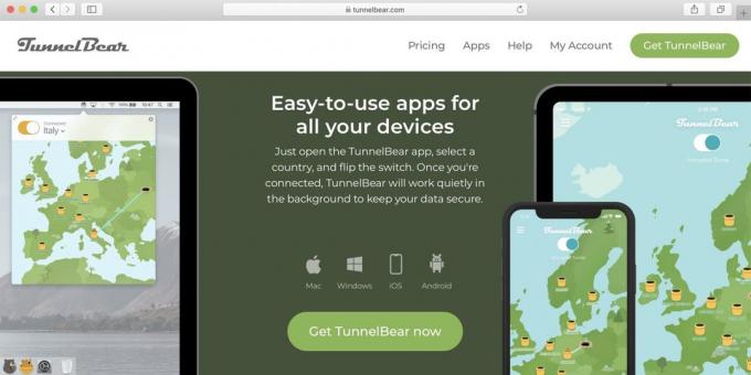 Best gratis VPN for PC, Android, iPhone - TunnelBear