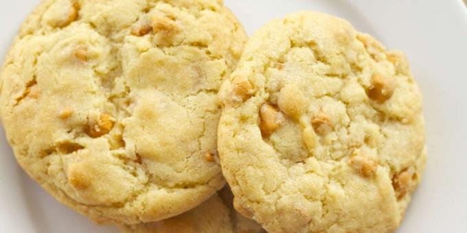 Oppskrifter velsmakende cookies: Cookies med fudge