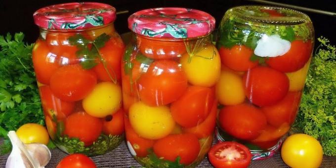 Oppskrifter: Marinerte tomater med urter