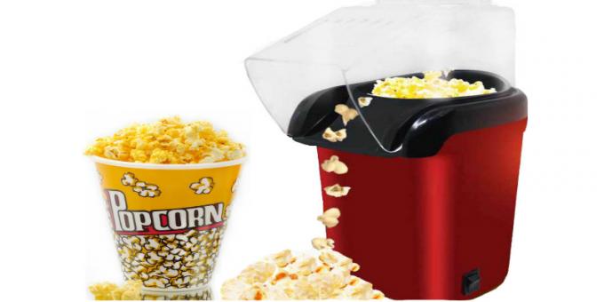 Maskin for popcorn