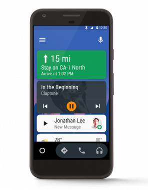 Android Auto kan nå brukes i alle biler