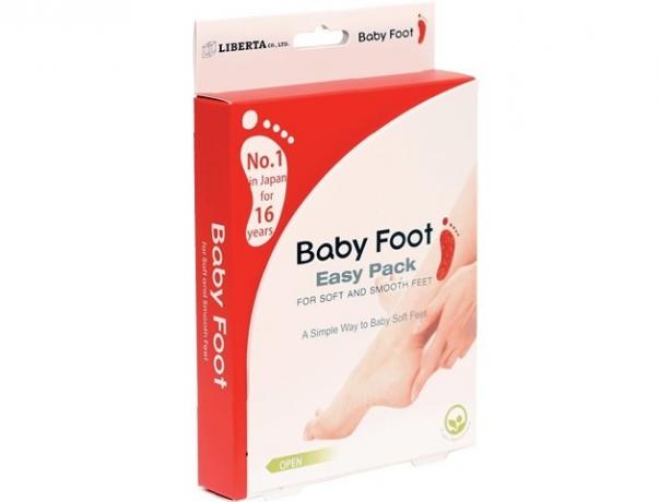 Babyen Foot, pedikyr sokker