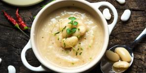 Bønnekremsuppe med poteter