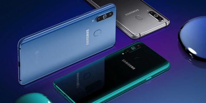 Galaxy A8s: trippel kammer