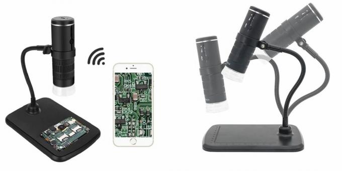 Produkter som utvider funksjonene til telefonen din: mikroskop