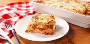 10 beste oppskriftene lasagna: fra klassikere til eksperiment