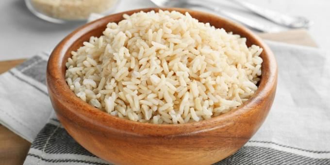 Luftig ris med sitron