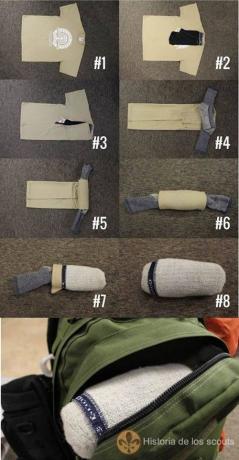 Hvordan å brette bukser og sokker