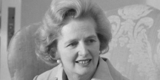 morgen ritual: Margaret Thatcher