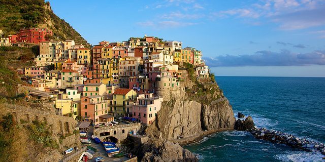 byene i Italia: Cinque Terre