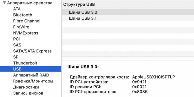 Hvis du ikke jobber USB-port, sjekk maskinvaren på MacOS