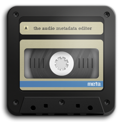 Oversikt audiotegov Meta redaktør for OS X