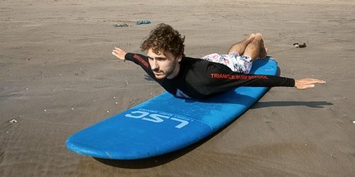 hvordan å lære å surfe: balansen