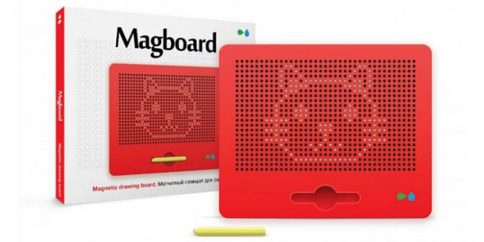 Magboard - tablet for tegning magneter