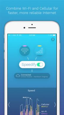 Vedlegg Speedify kombinerer Wi-Fi og mobilnettverk for å øke hastigheten på Internett på telefonen