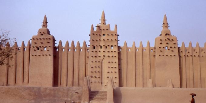 Moskeer i Timbuktu, Mali