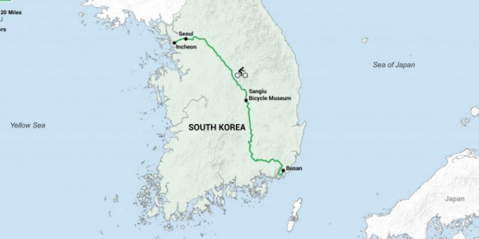 Attraksjoner i South Korea: reise landet fra nord til sør, kan du reise Zelenski Cycle World