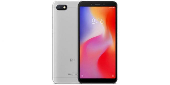 Hva smarttelefonen til å kjøpe i 2019: Xiaomi redmi 6A