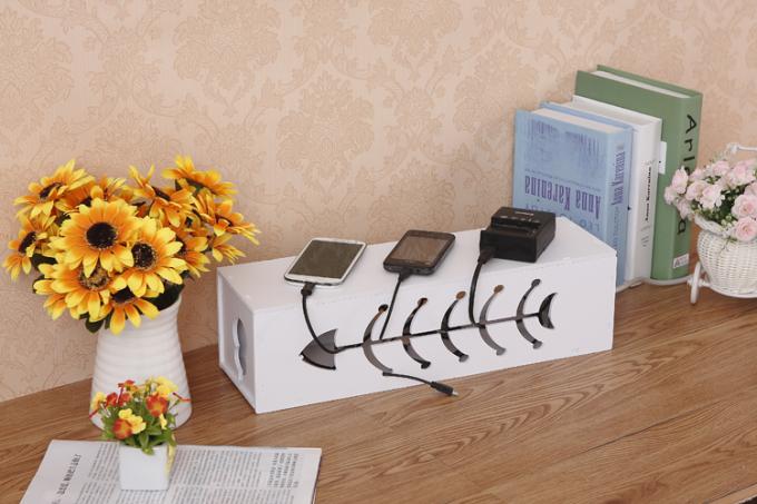 Høykvalitets-Non-formaldehyd-Storage-Box-Kabel-Box-lakk-DIY-Elektrisk Outlet-Power-Strip-Wire-Cord