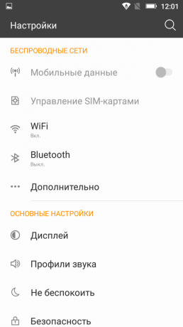 Android Marshmallow: Innstillinger