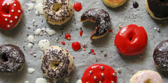 Donuts uten dypt fett i ovnen