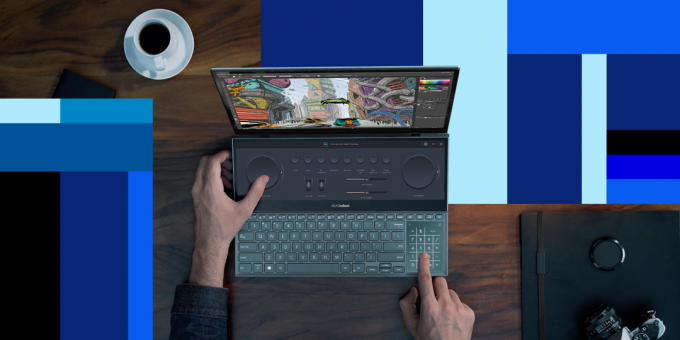 ASUS ZenBook Pro Duo 15 OLED-bærbar PC: klar lyd