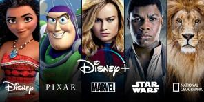 Disney lanserer online Disney-filmer + og den nye serien av Marvel-universet og "Star Wars"