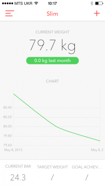 Slim for iPhone hjelper deg å holde styr på vekten din og oppnå sine mål