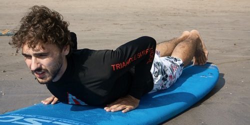 hvordan å lære å surfe: en riktig posisjon